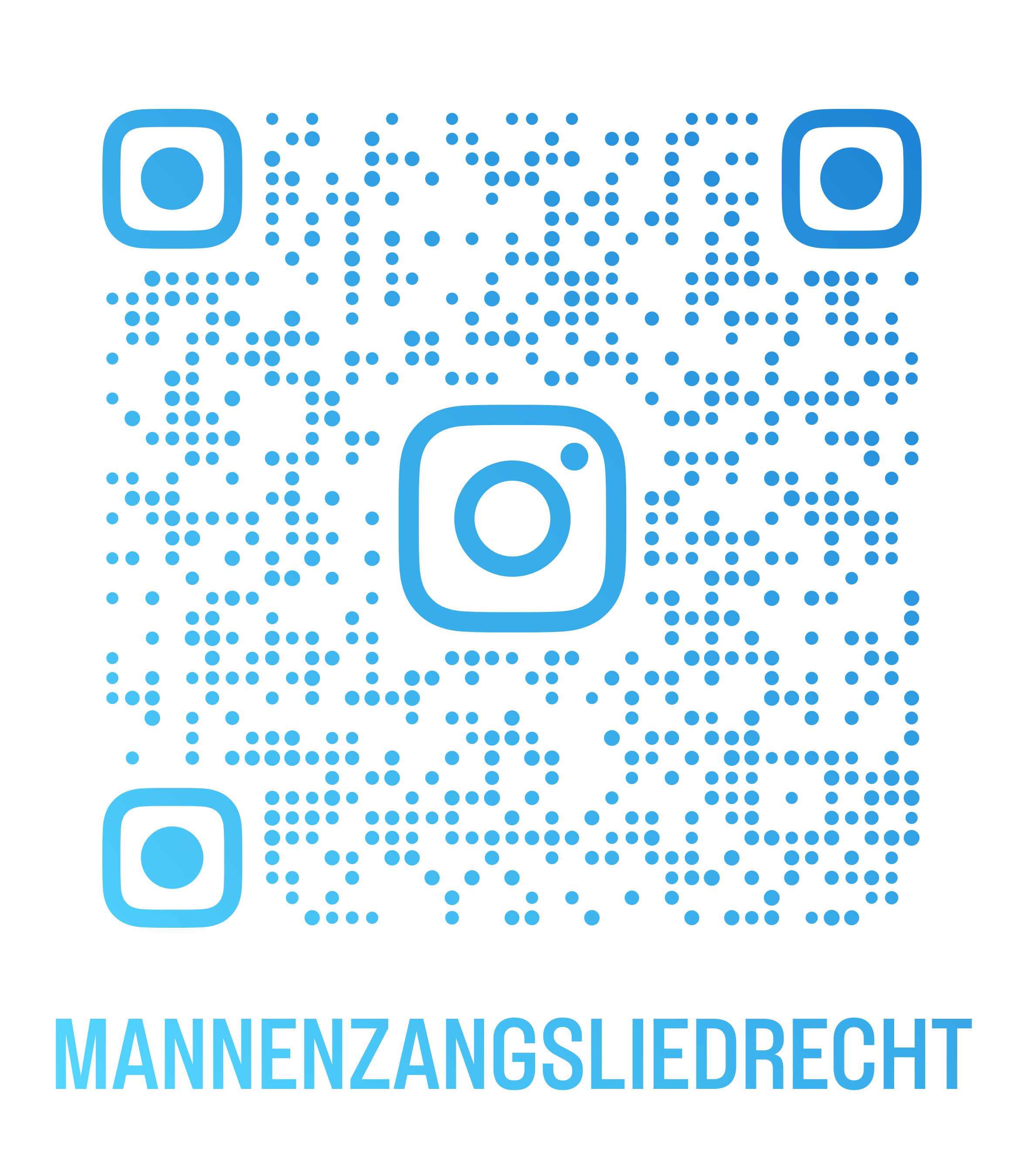 Volg Mannenzang Sliedrecht ook op Instagram